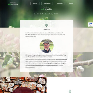 Website for garden design