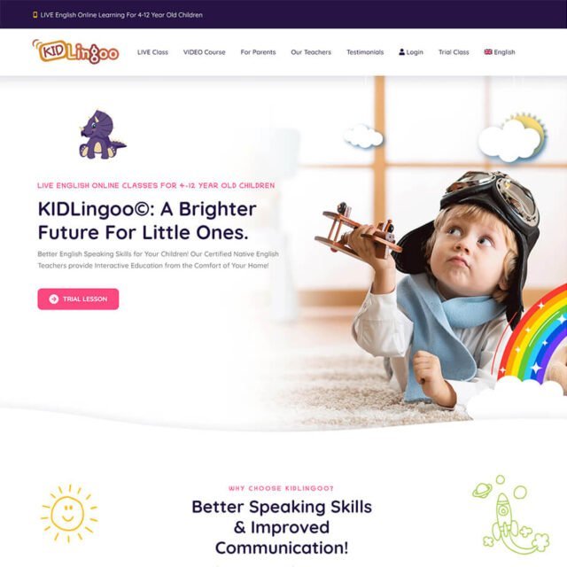 Web Design for Online School