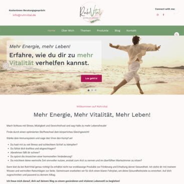 Health Coach website